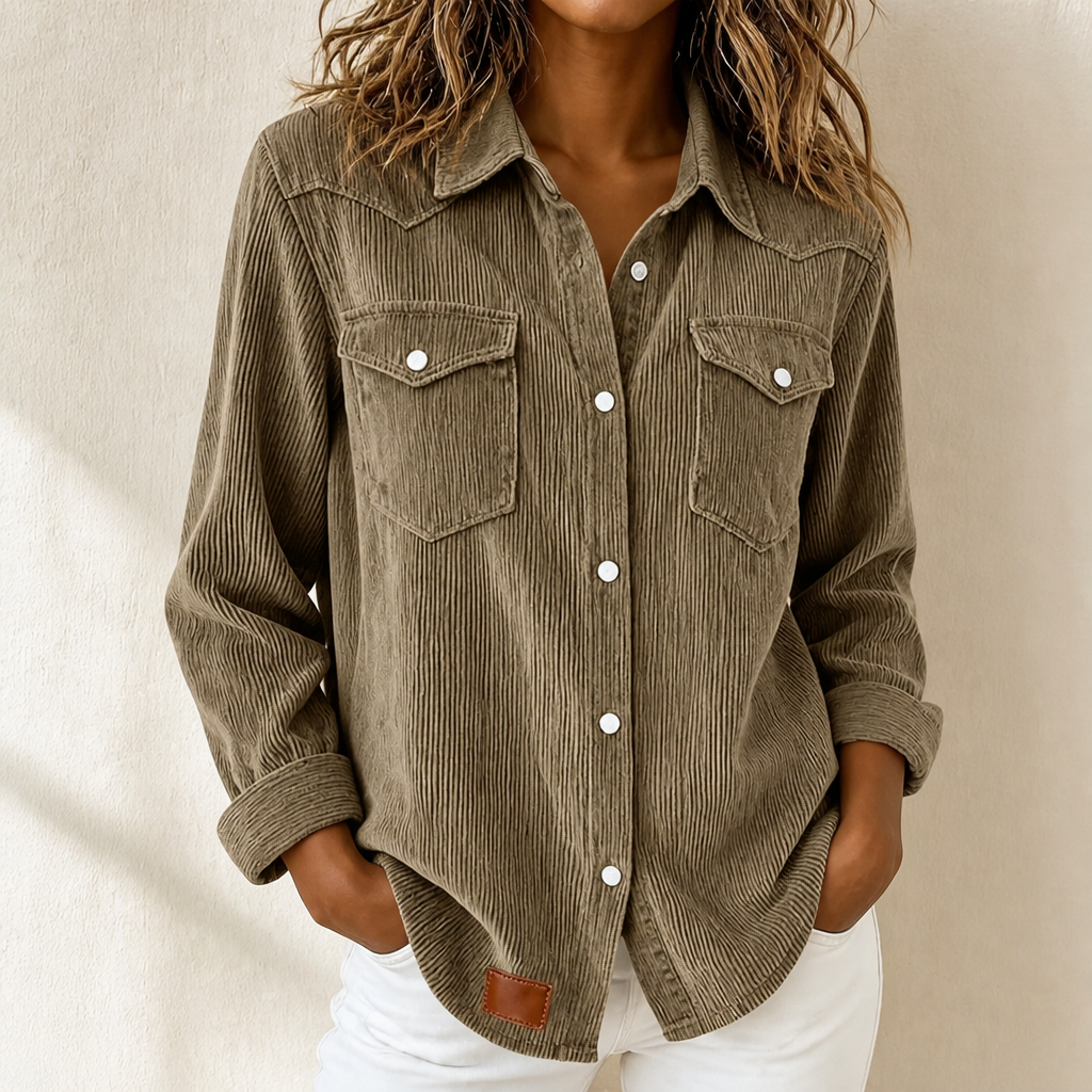 QUEENWAY | Ribbed Knit Button-Front Shacket