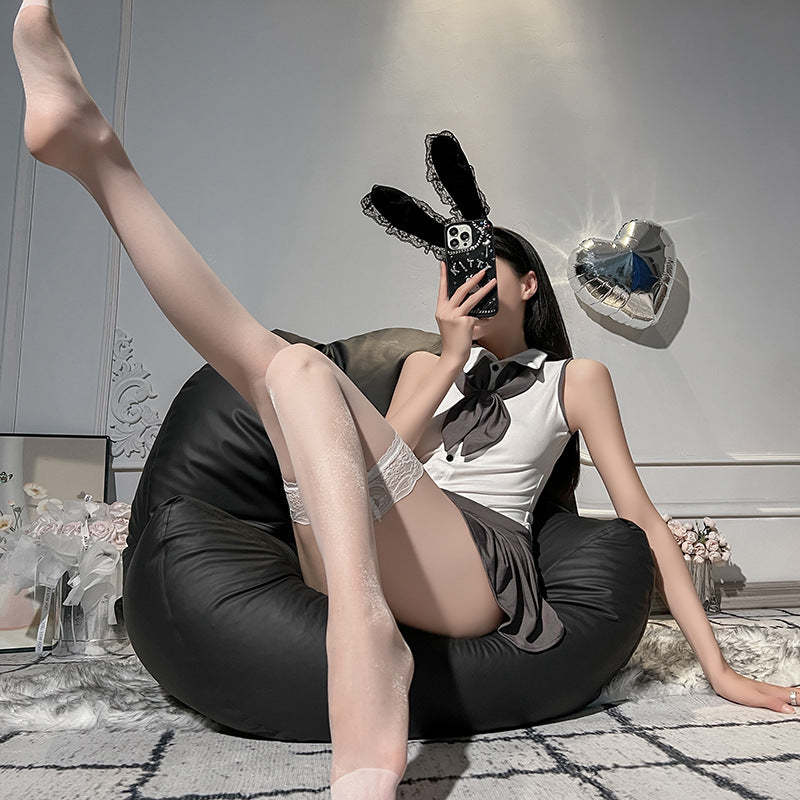 Sexy lace transparent stockings thigh socks European and American hand-torn sexy stockings female sexy lingerie