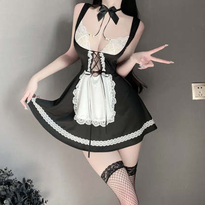 Sexy pure desire maid temptation maid suit-D8831