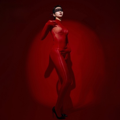 8D Glossy Seamless Full-Body Bodystocking