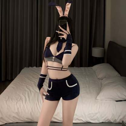 Rabbit inspector sexy cos suit