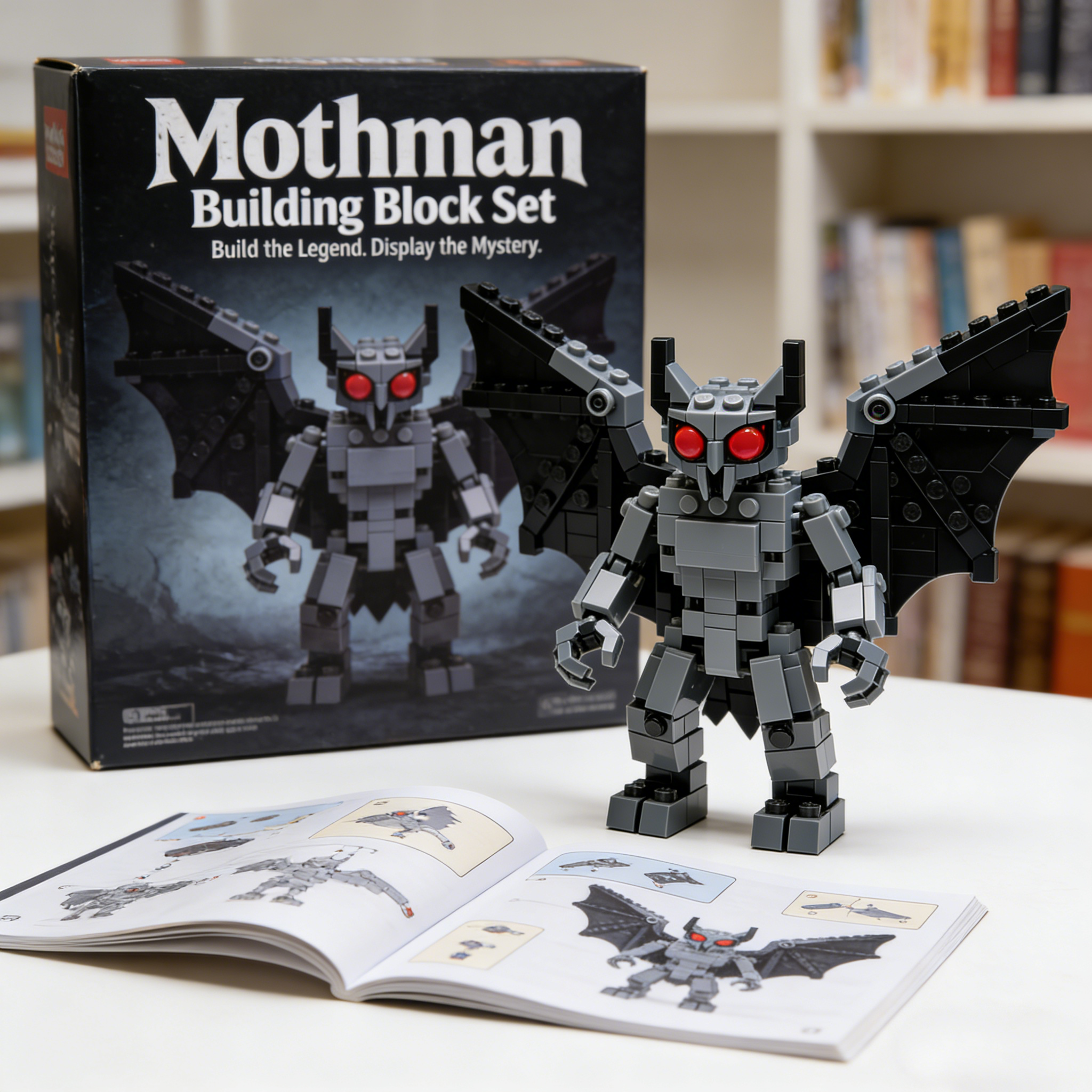 Mothman Legend Buildable Figure – A Cryptid Icon Reborn in Bricks