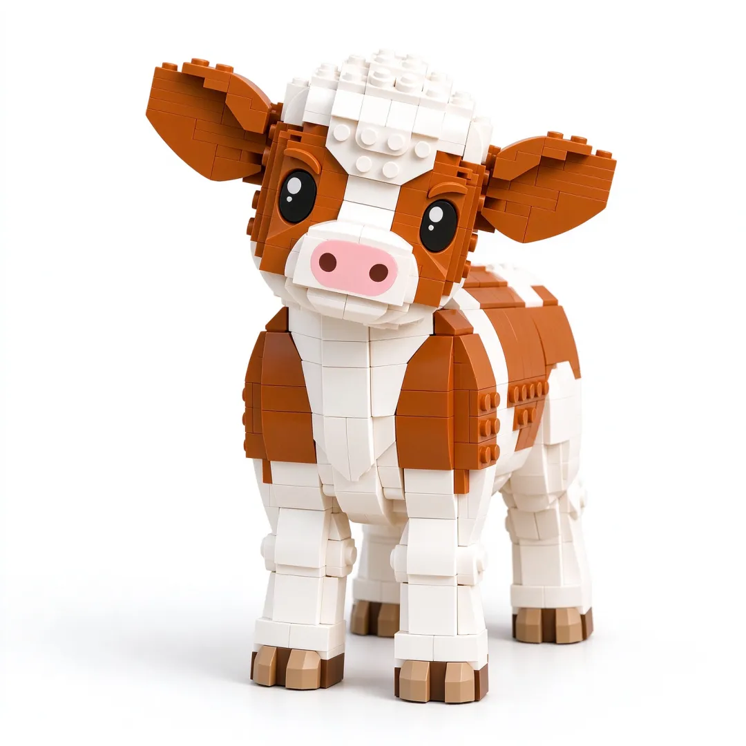Little Meadow Calf Building Block Set 🐮