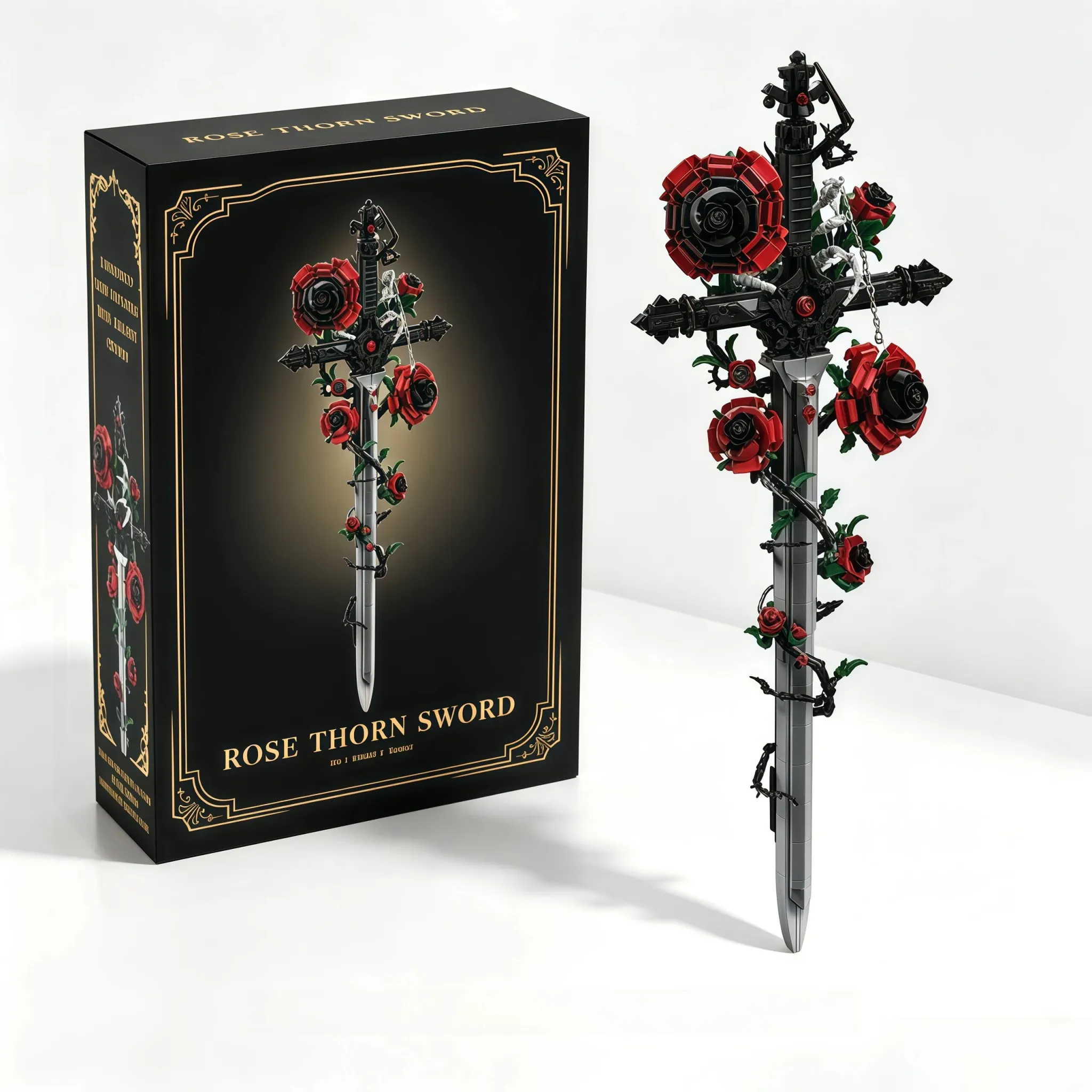 🌹🖤Gothic Relics Collection Building Block Set – 2026 Limited Edition