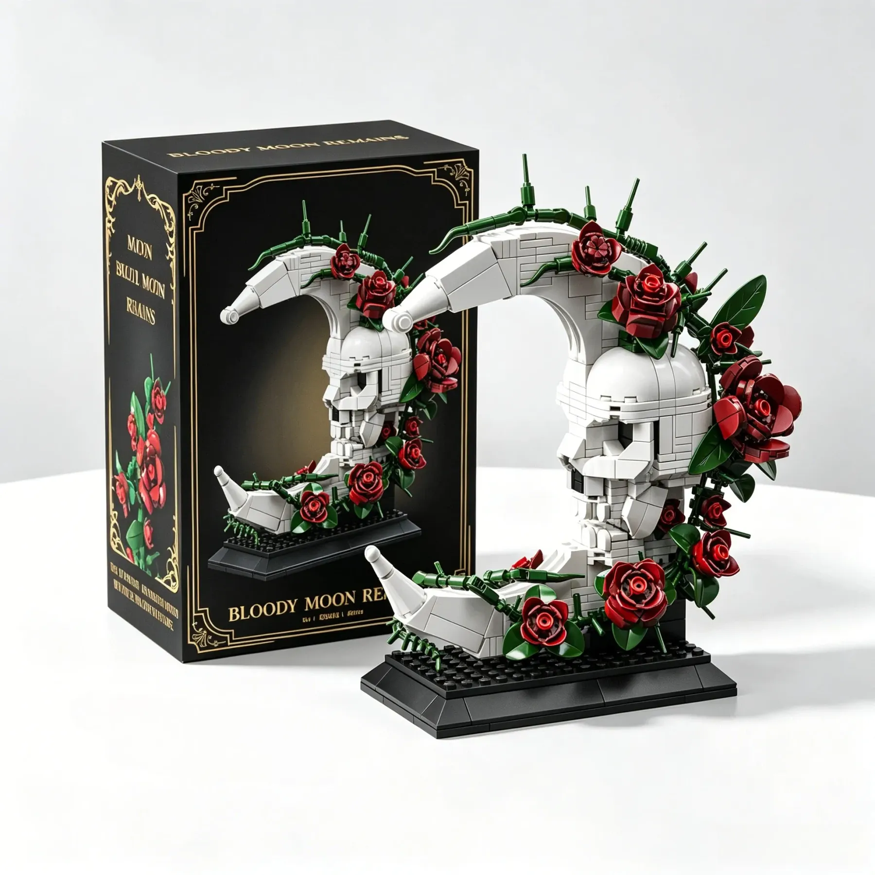 🌹🖤Gothic Relics Collection Building Block Set – 2026 Limited Edition