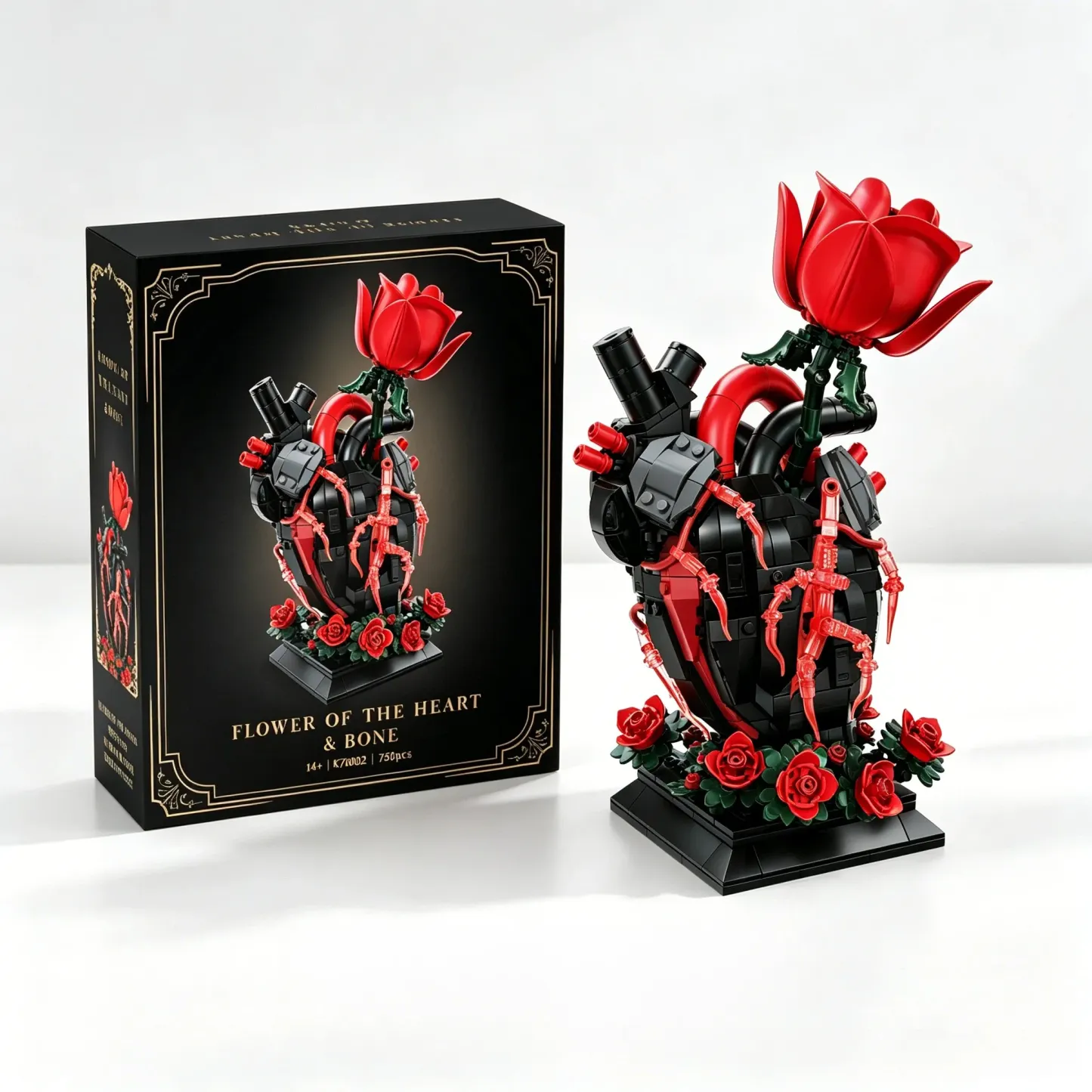 🌹🖤Gothic Relics Collection Building Block Set – 2026 Limited Edition