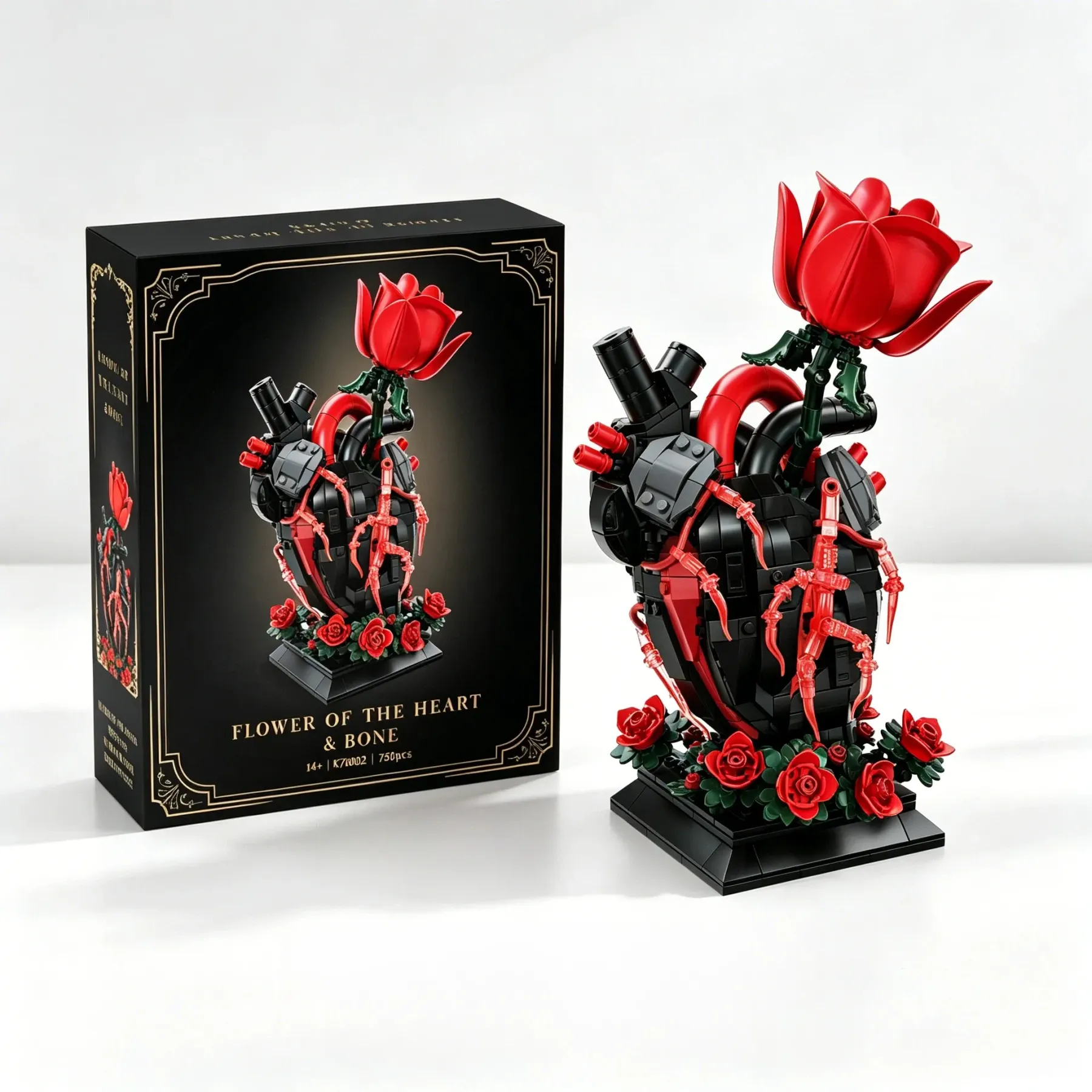 🌹🖤Gothic Relics Collection Building Block Set – 2026 Limited Edition