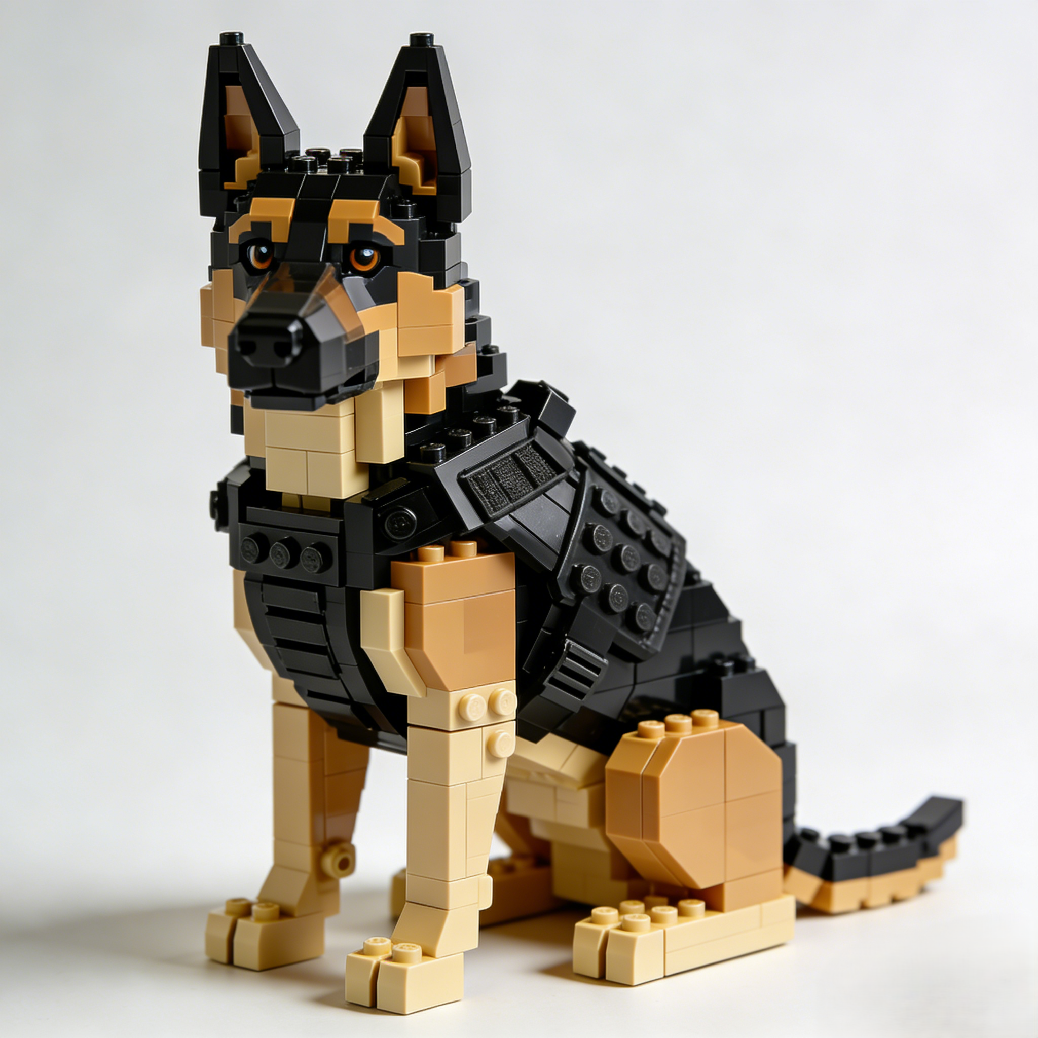 Classic German Shepherd Dog Building Set