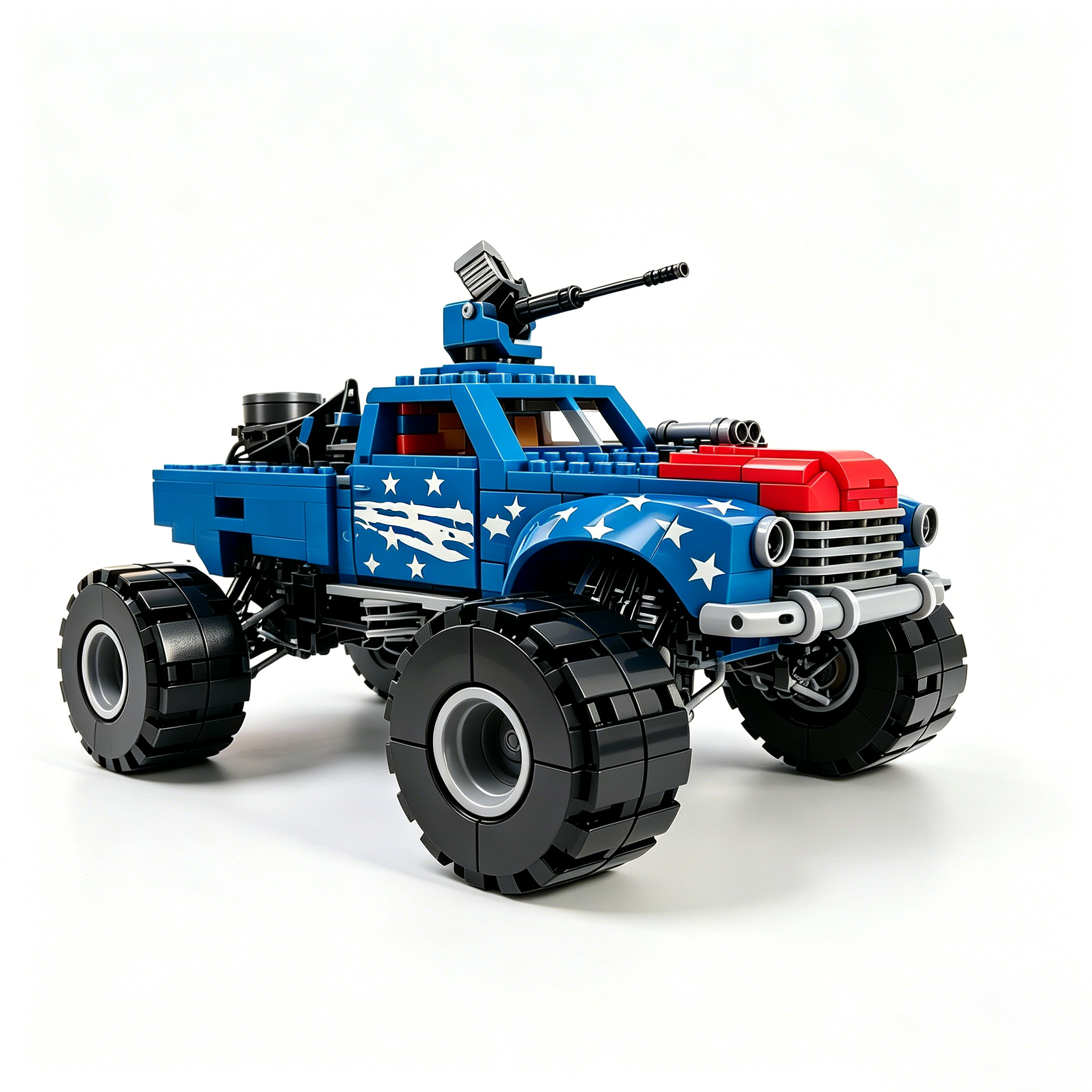 🔥 Modular War Rig – Custom Monster Truck Build Kit