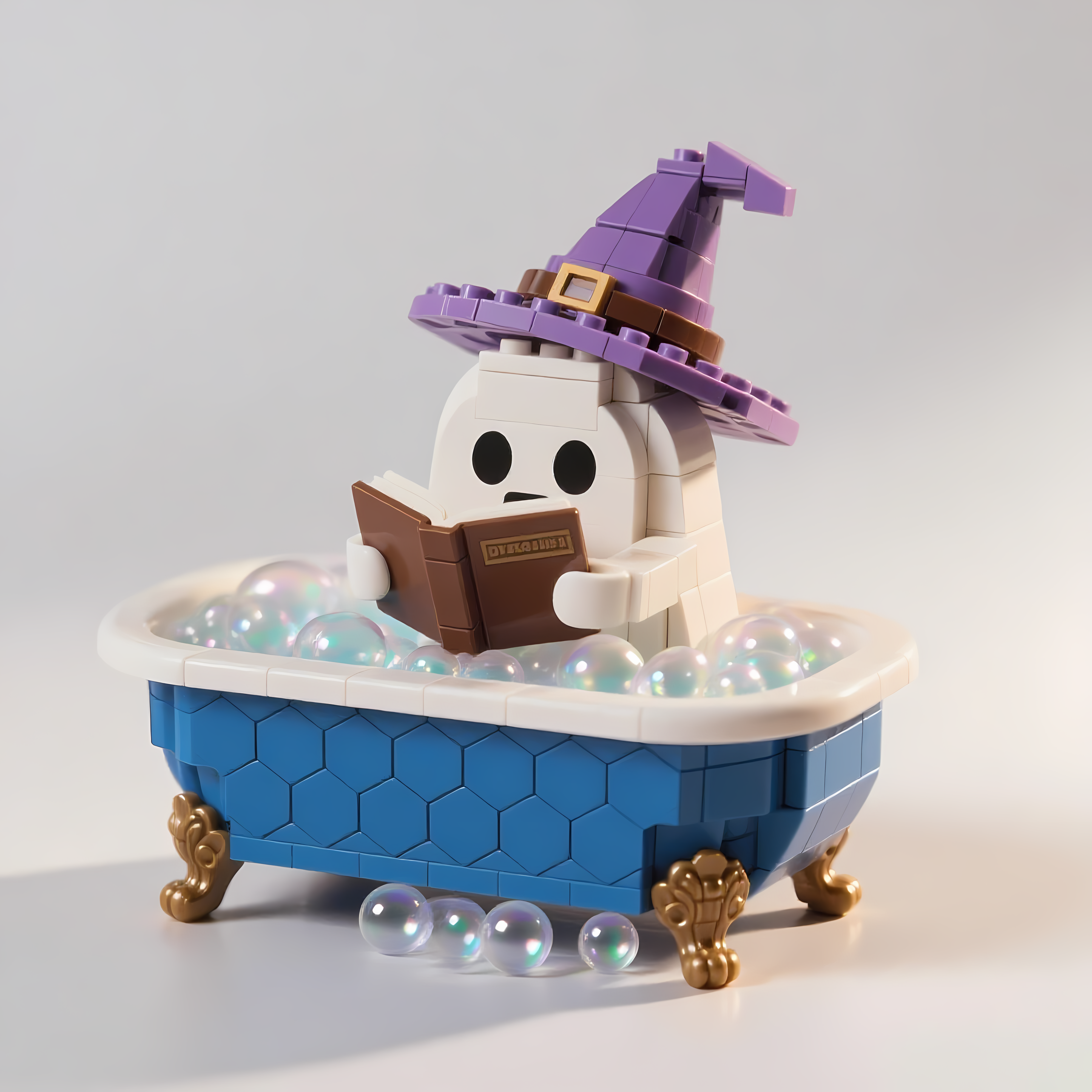 2025 Halloween Limited --Witchy Ghost Bubble Bath Brick Set🧙‍♀️