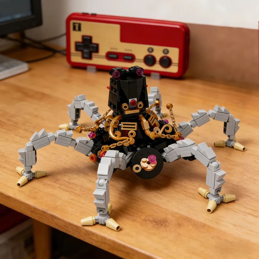 Ancient Hexapod Robot Mech Brick Set ⚙️