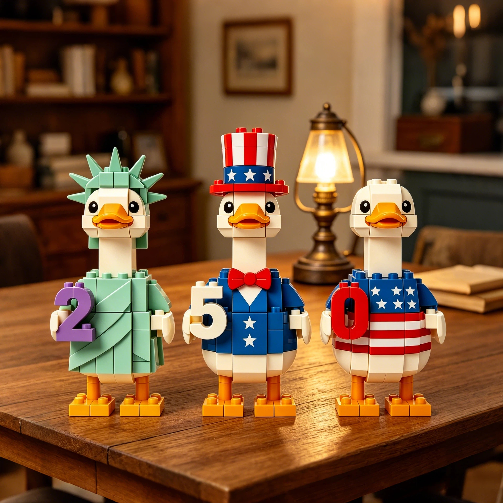 Patriotic Goose Brick Collector Set – 250th Anniversary Limited Edition🪿