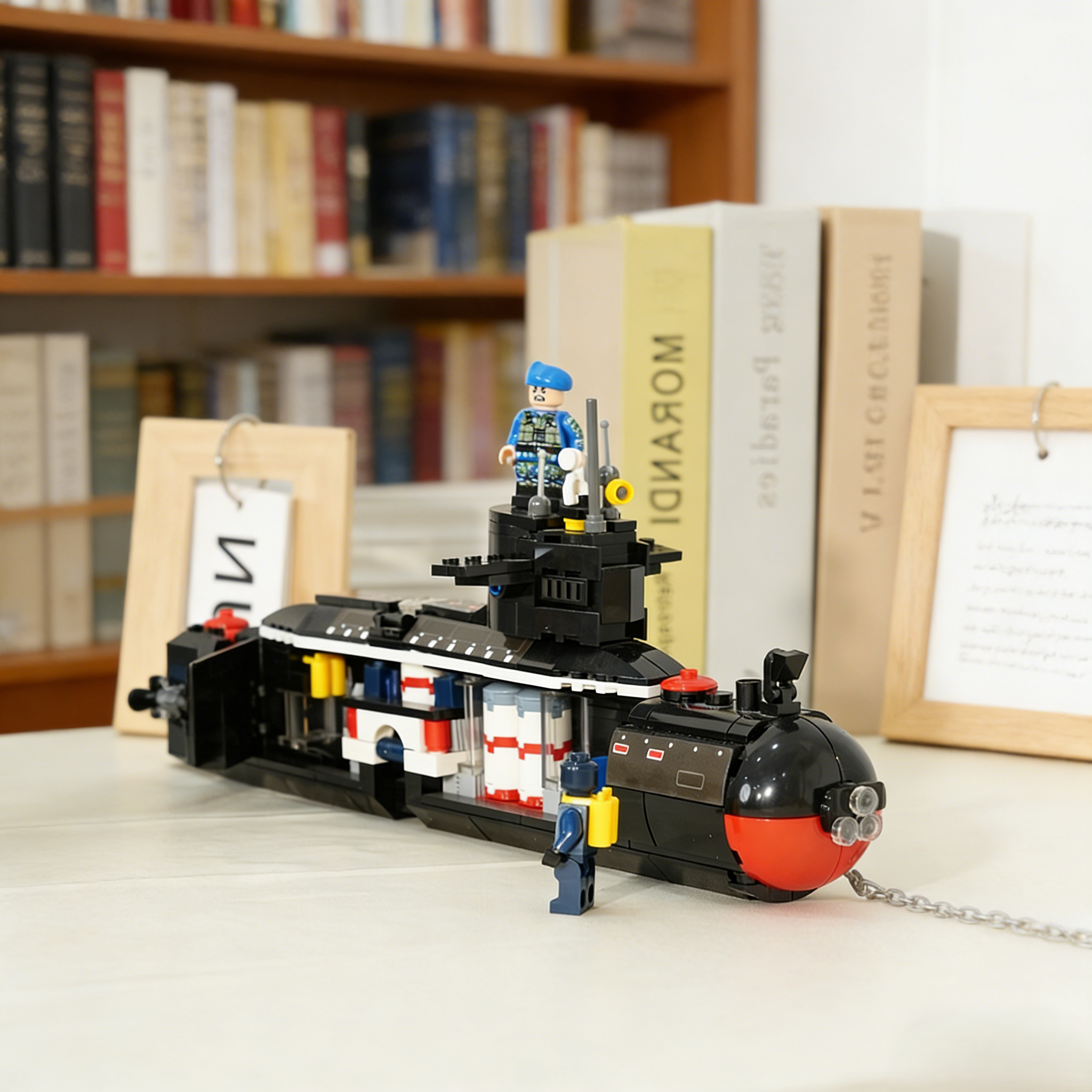 Abyss Explorer Deep Sea Submarine Brick Set 🌊