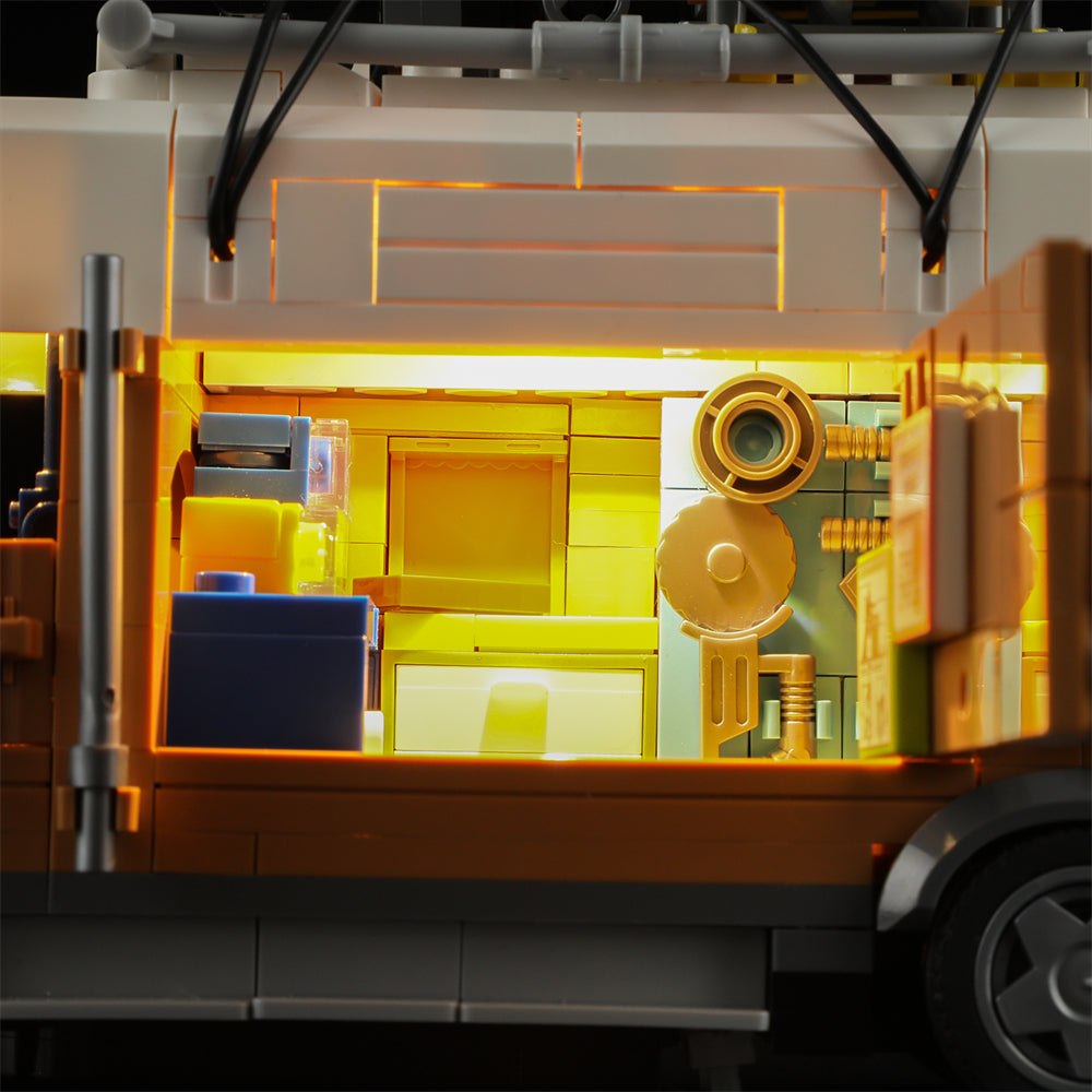 Carpentry Van Building Blocks | Collectible Woodworking Model Set