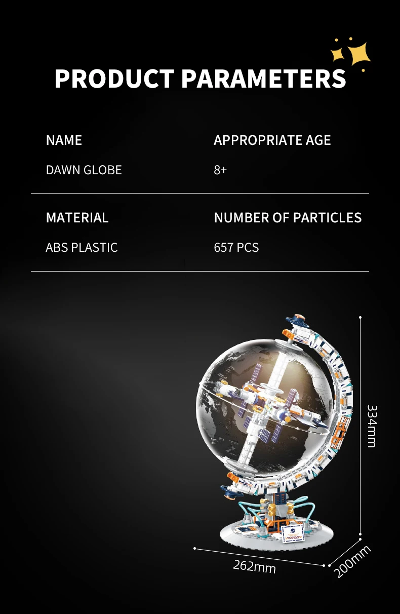 JAKI CK003 JAKI CK003 Space Station Dawn Globe