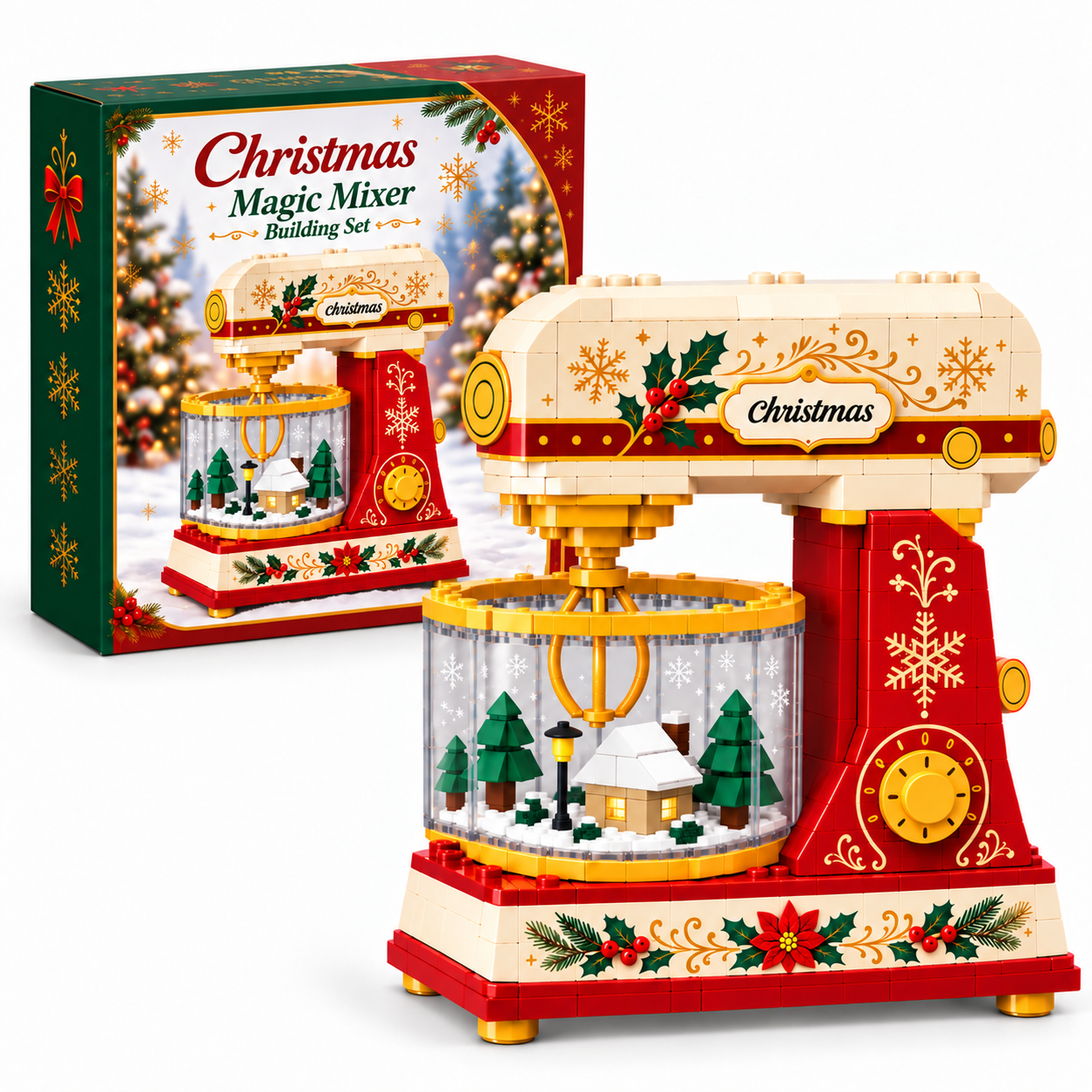  Christmas Magic Mixer Building Set-2026 limited classic set🎄