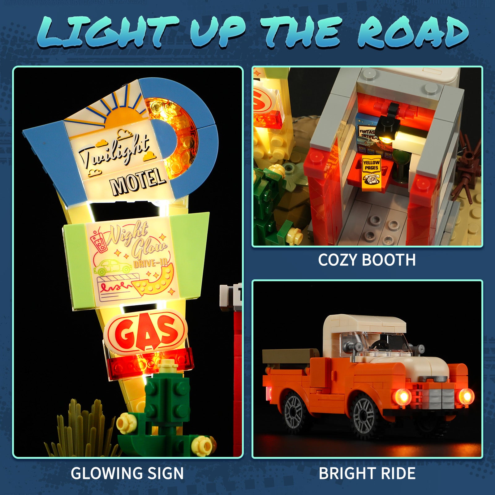 70s American road scene