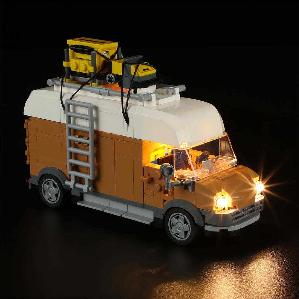 Carpentry Van Building Blocks | Collectible Woodworking Model Set