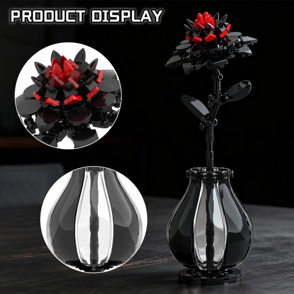 Gothic Crimson Dahlia 