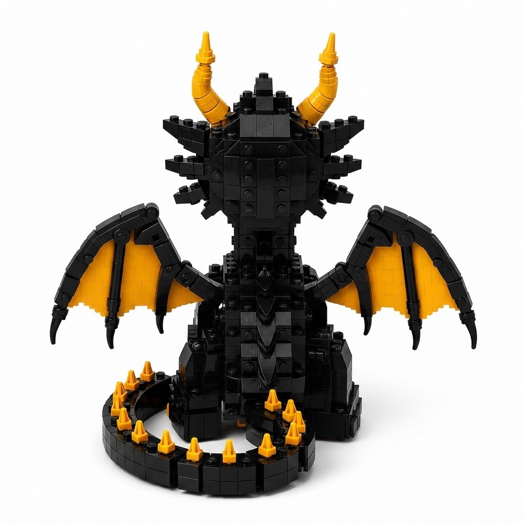 Shadowflame Dragon Brick Set-2026 Limited Edition Building Block Set