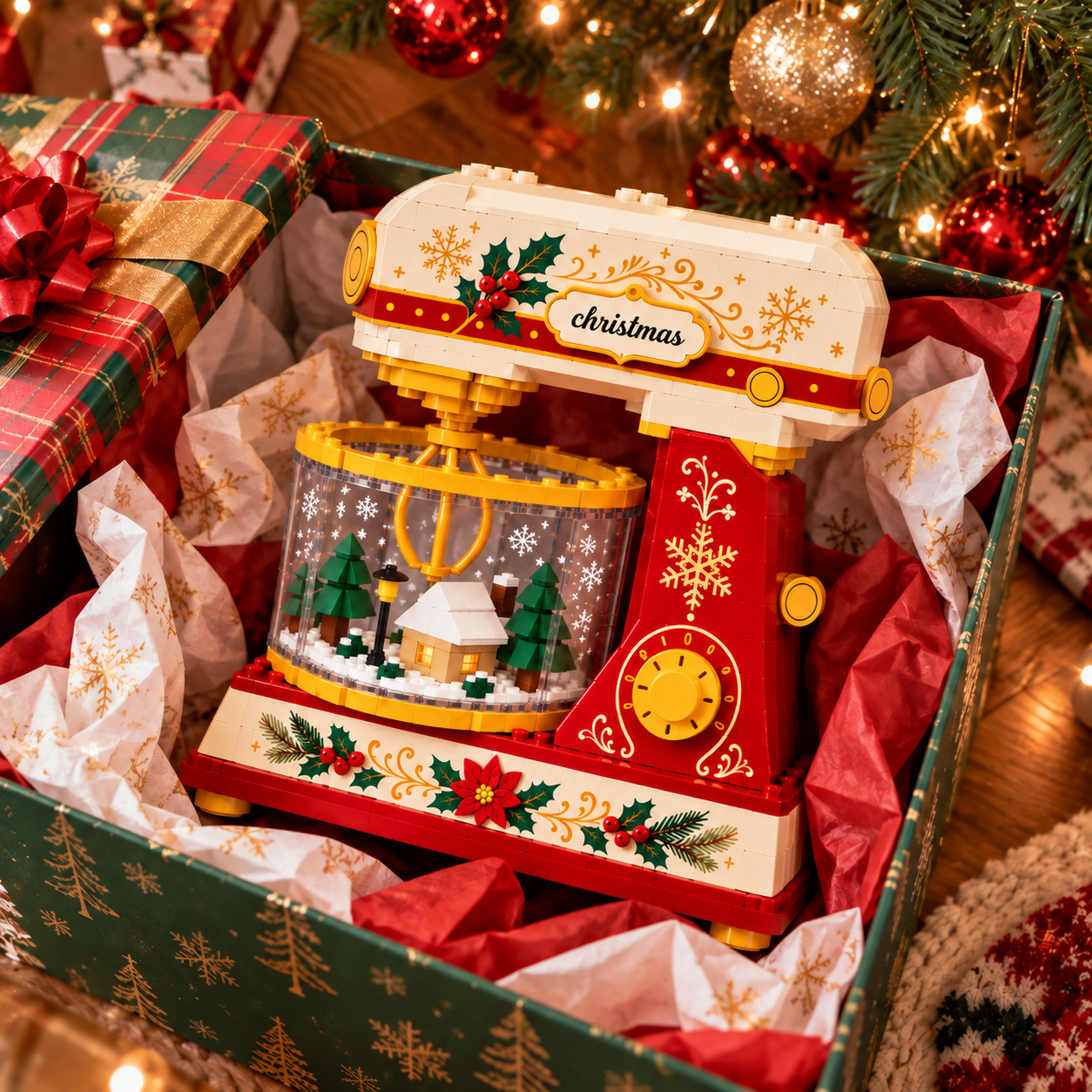  Christmas Magic Mixer Building Set-2026 limited edition🎄