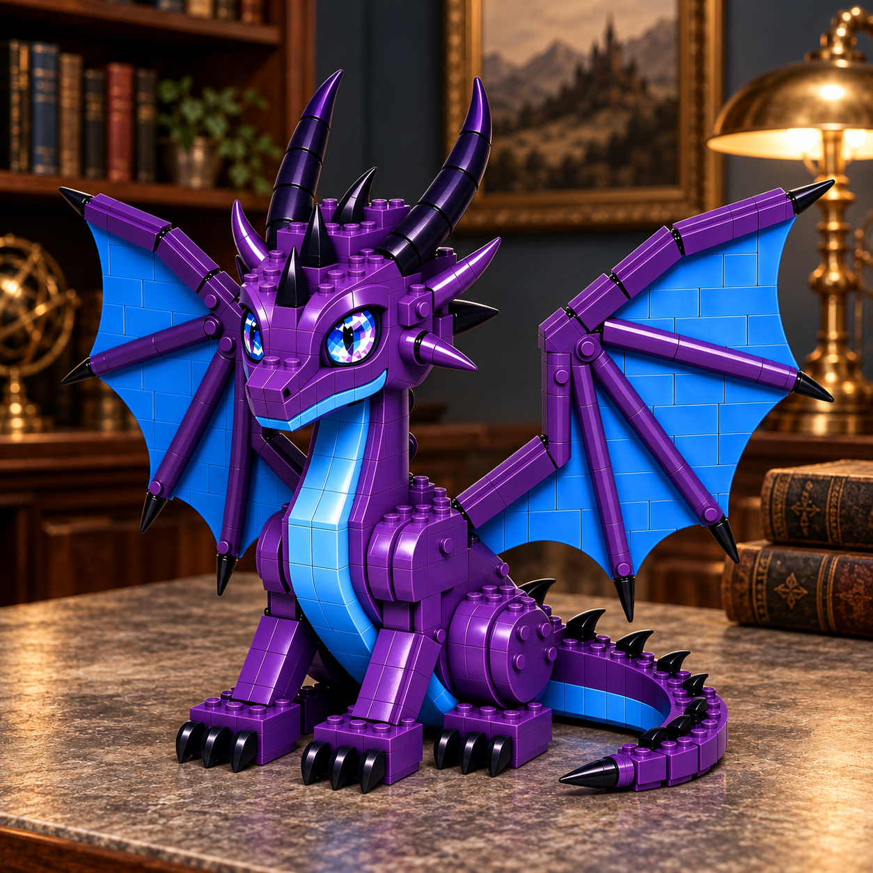 Arcane Dragon Building Block Set