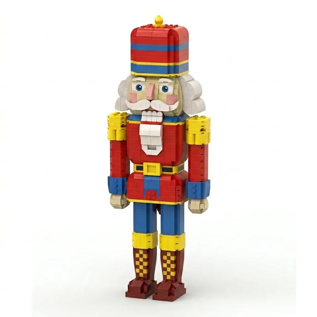 🎖️ Classic Christmas Nutcracker Brick Set 🎄
