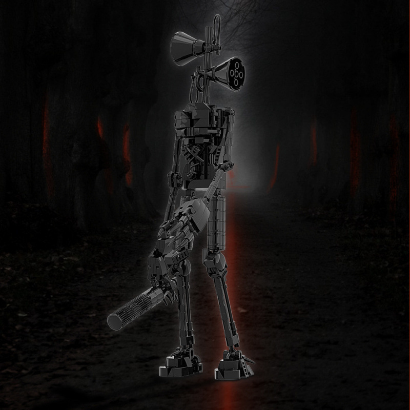 Siren Head "Static Scare" Buildable Figure