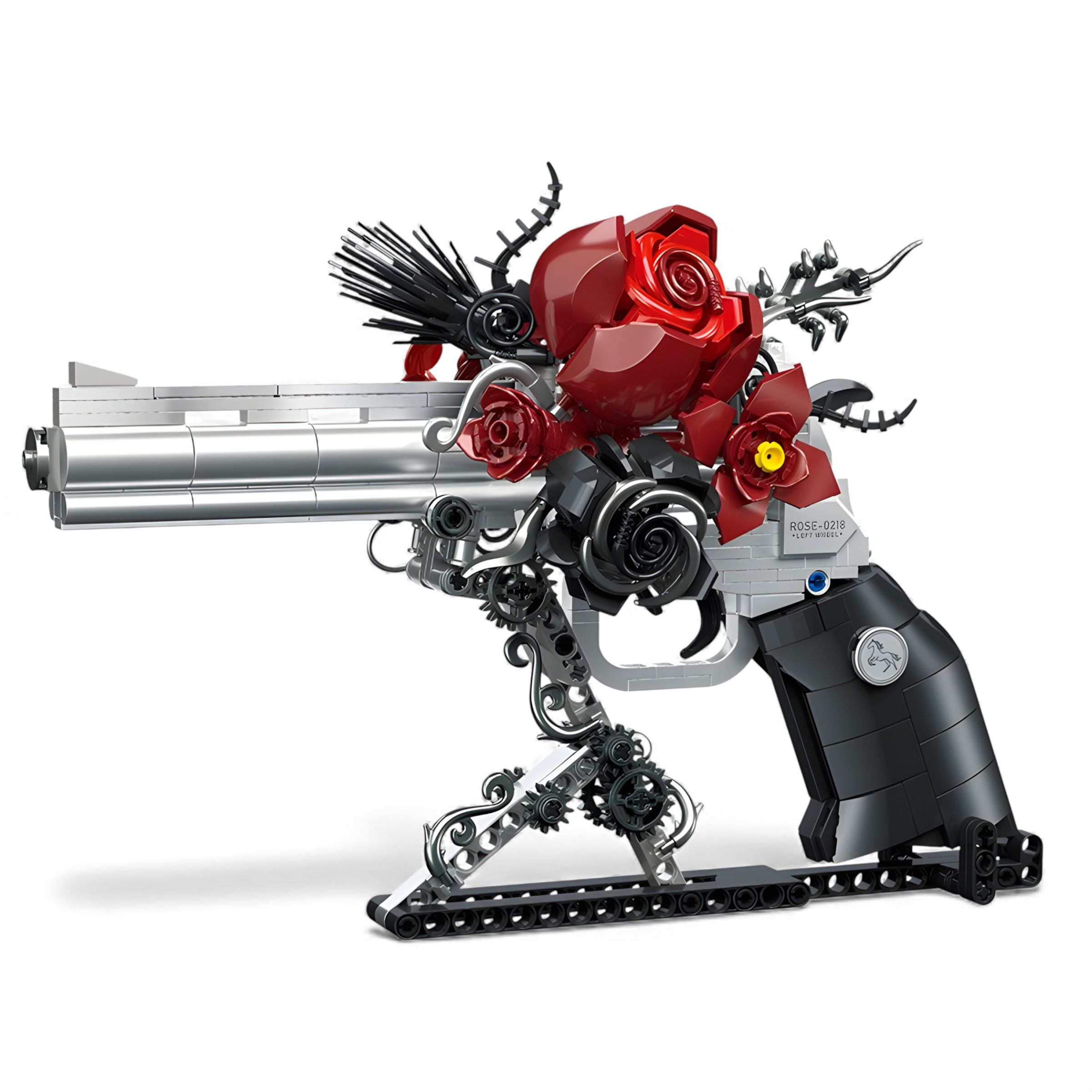 🌹The Forbidden Rose Revolver Building Block