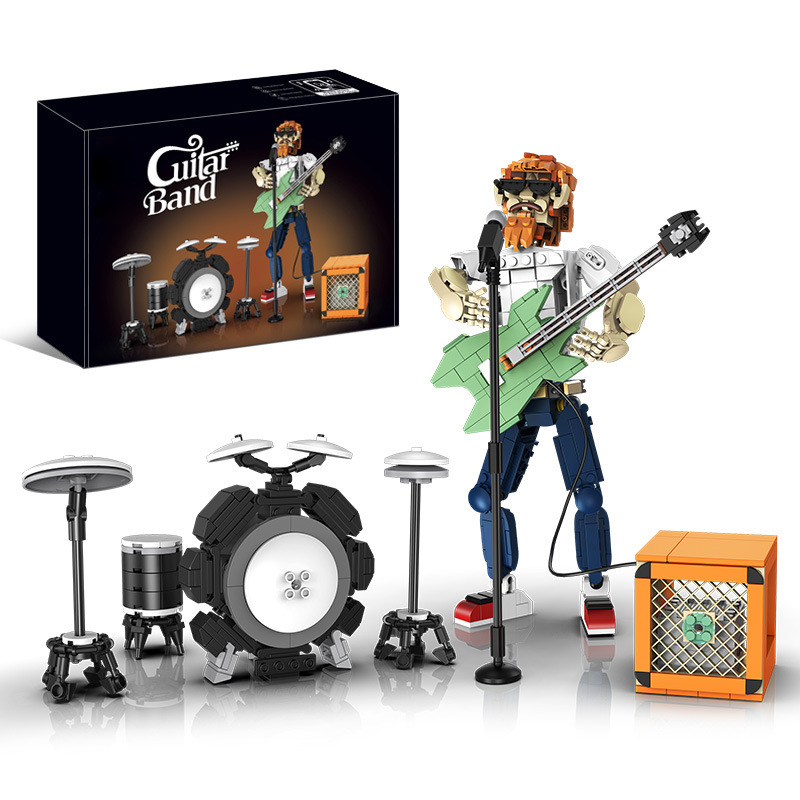 🎸 Rock Your Space – Bluetooth Guitarist Building Set