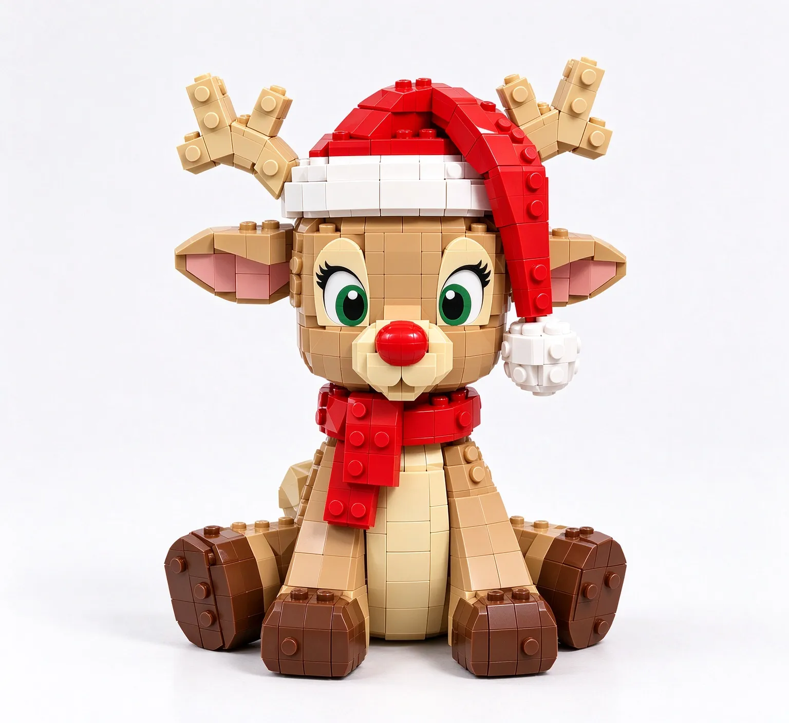 Christmas Reindeer Building Block Set 🦌🎅
