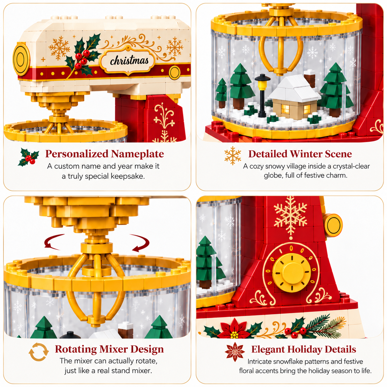  Christmas Magic Mixer Building Set-2026 limited classic set🎄