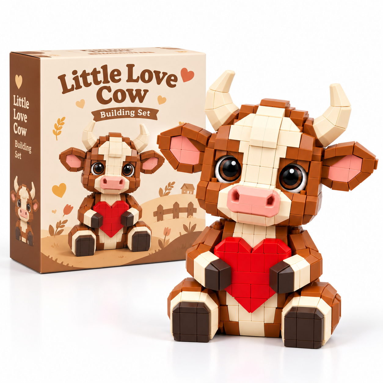 ❤️ Little Love Cow Building Set 🐮
