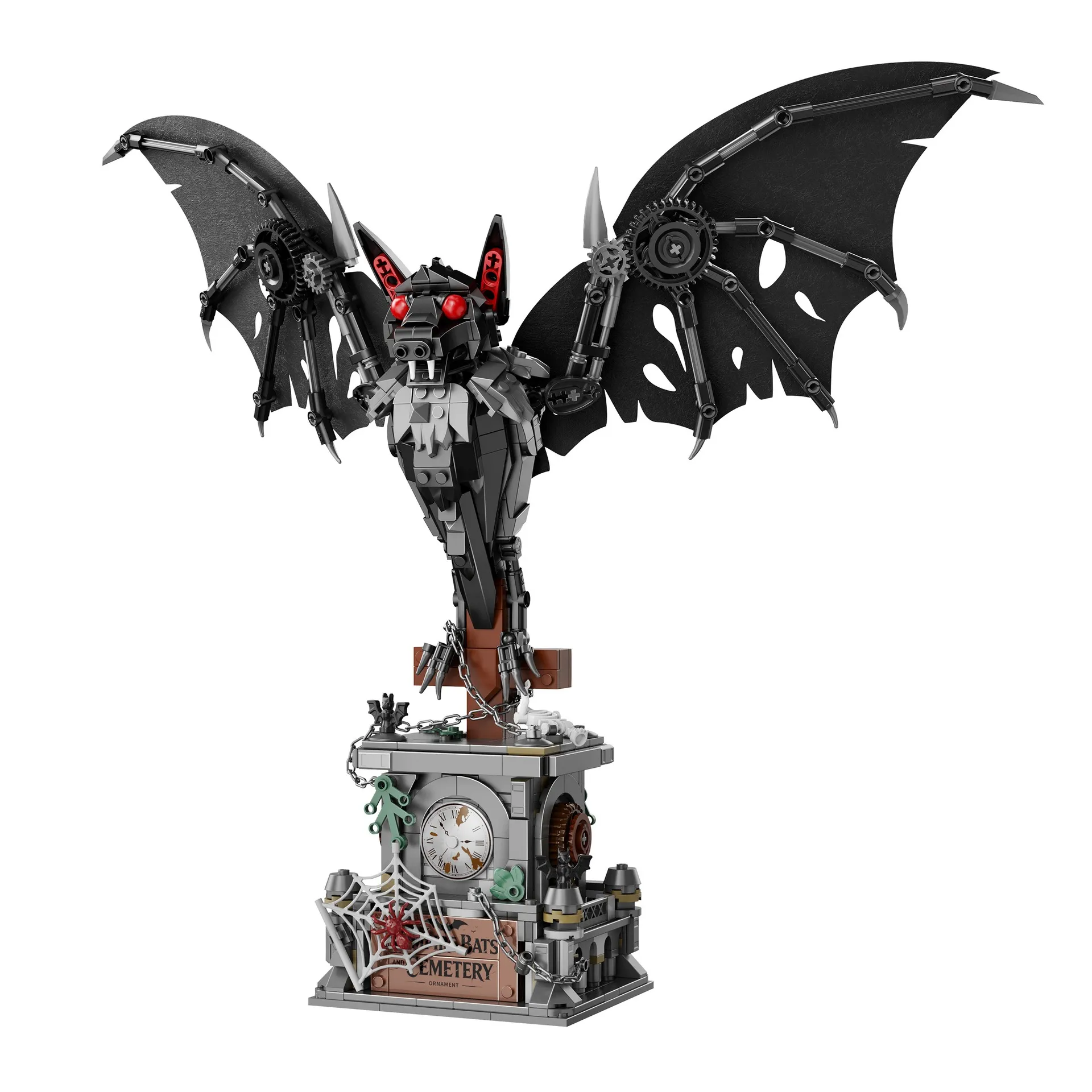 Gothic Dark Bat Mechanical Building Set