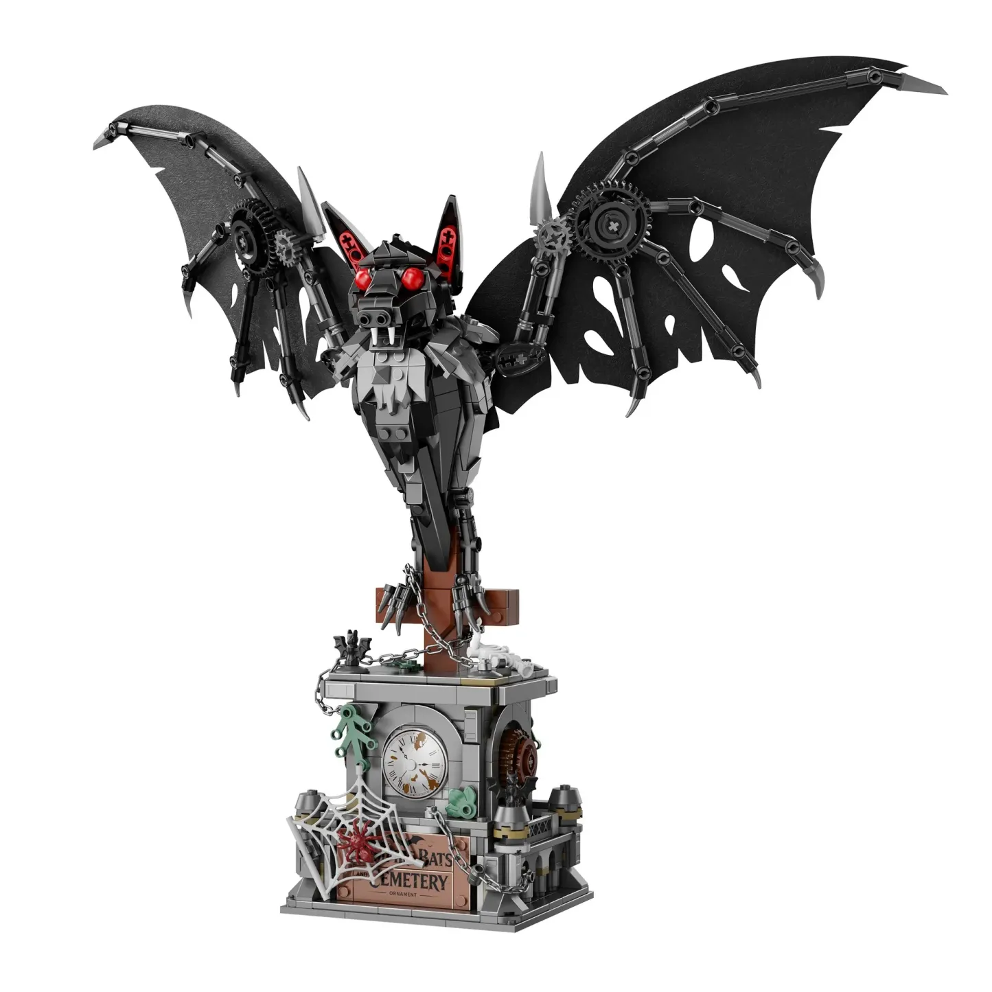 Gothic Dark Bat Mechanical Building Set