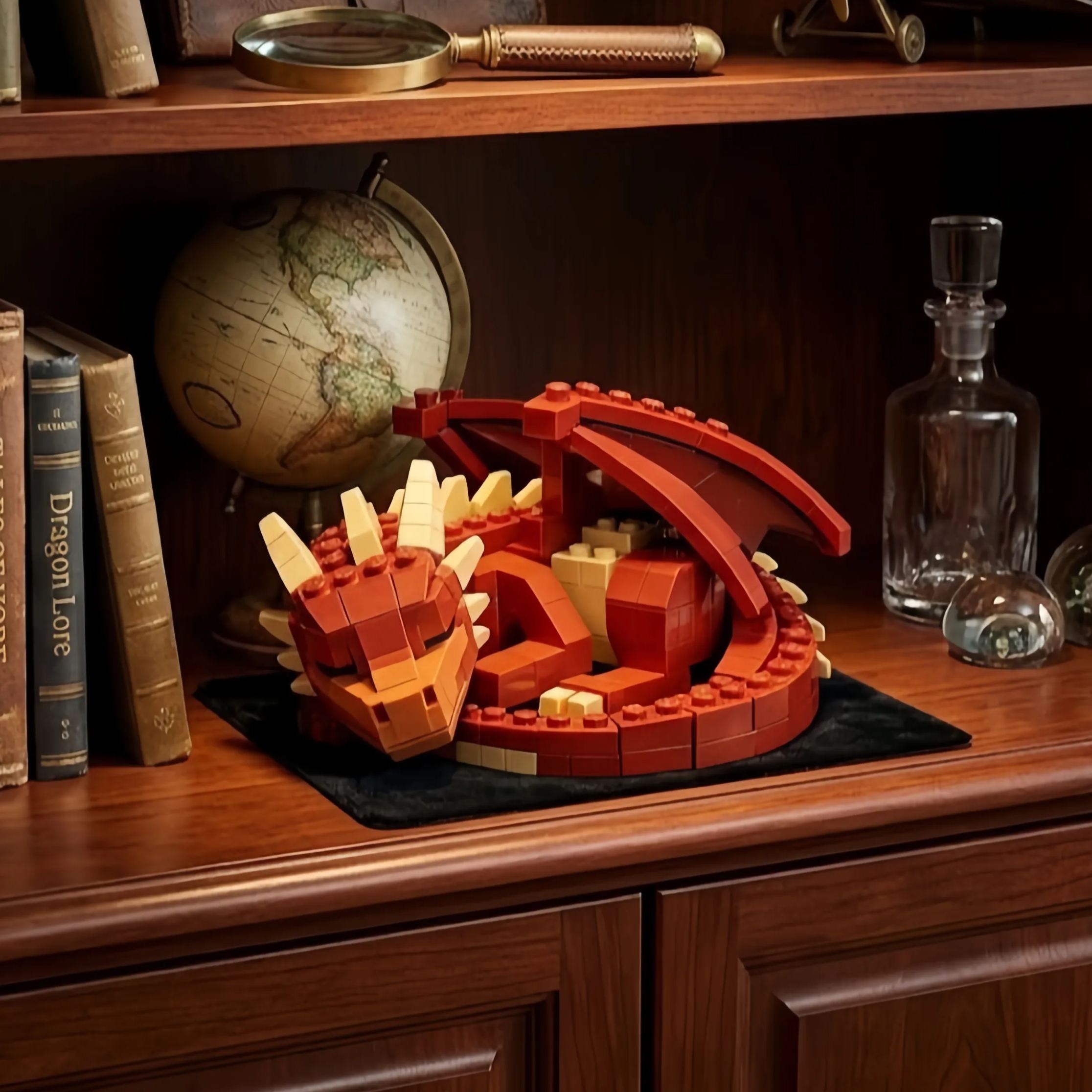 Nightwatch Dragon – A Brick-Built Reading Companion