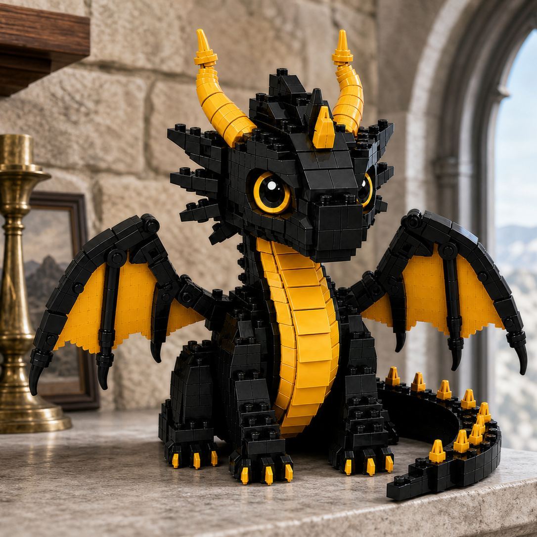 Shadowflame Dragon Brick Set-2026 Limited Edition Building Block Set