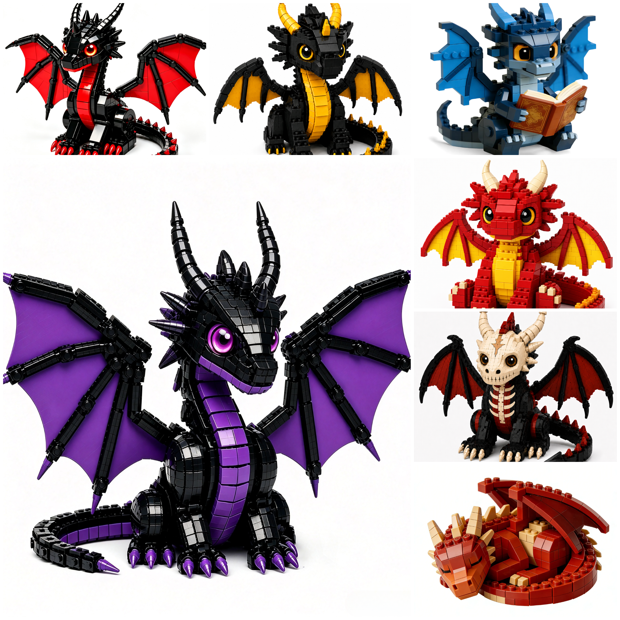 🔥The Brick Dragon Collection