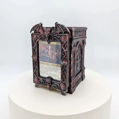 Fantasy-Themed Deck Box & Card Display Frame