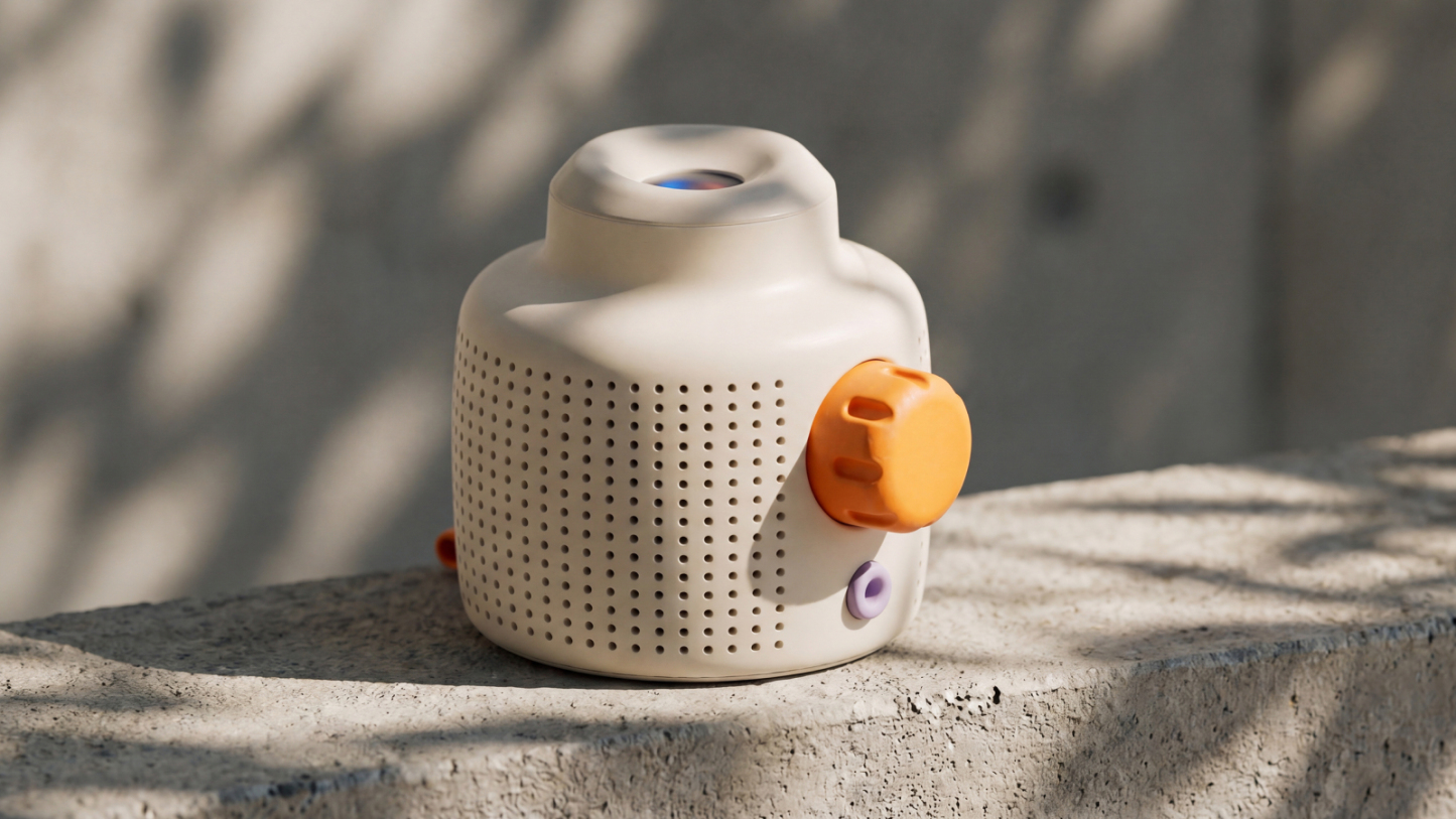 A World Inside a Speaker– Ever-Changing Soundscapes from Tiny Living Worlds