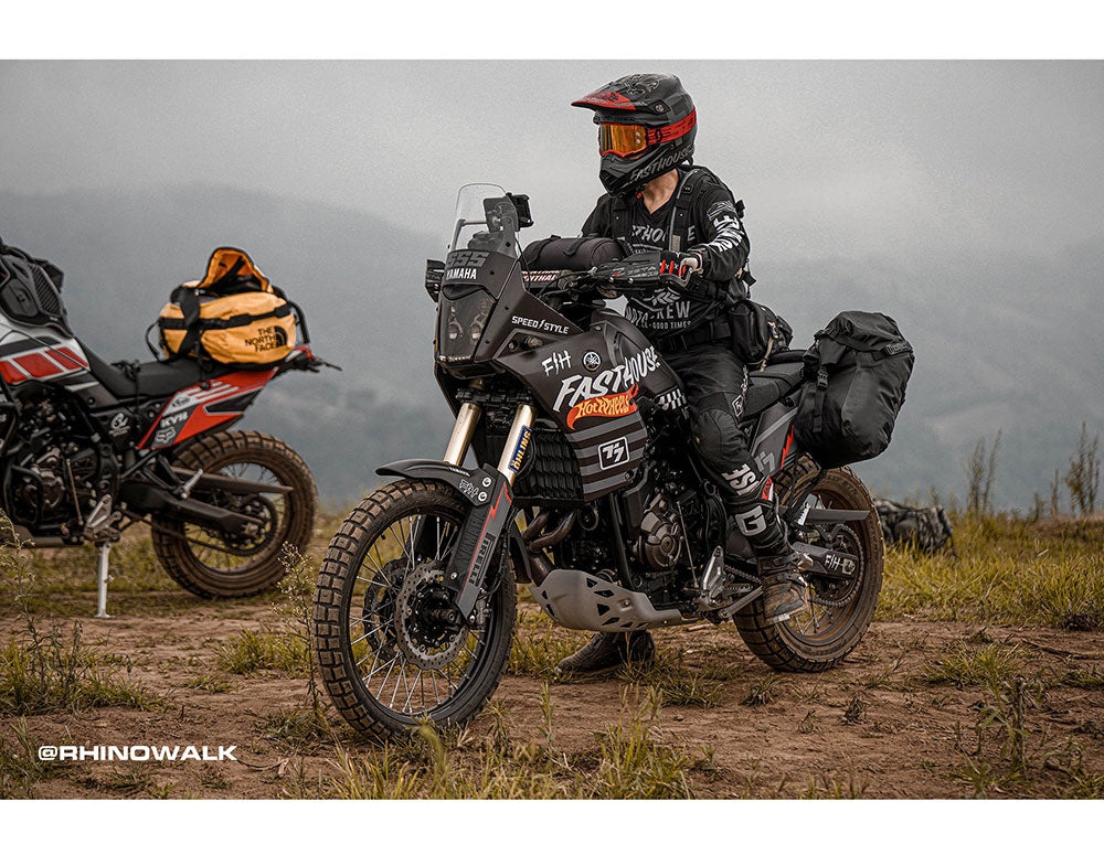 28L Waterproof Rackless Motorcycle Saddlebags