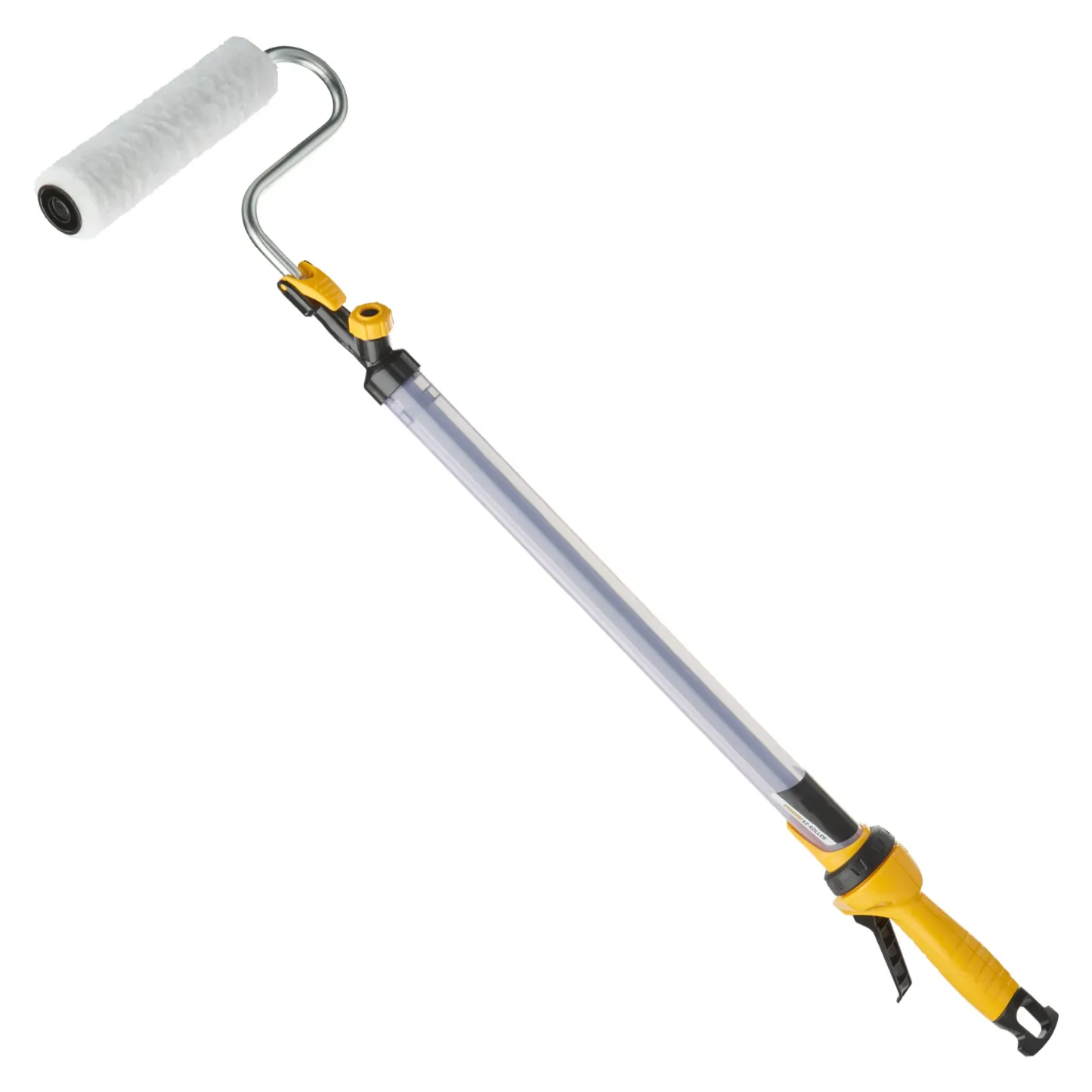 Refillable Paint Roller with Built-In Reservoir – Extended Reach Wall & Ceiling Painting Tool