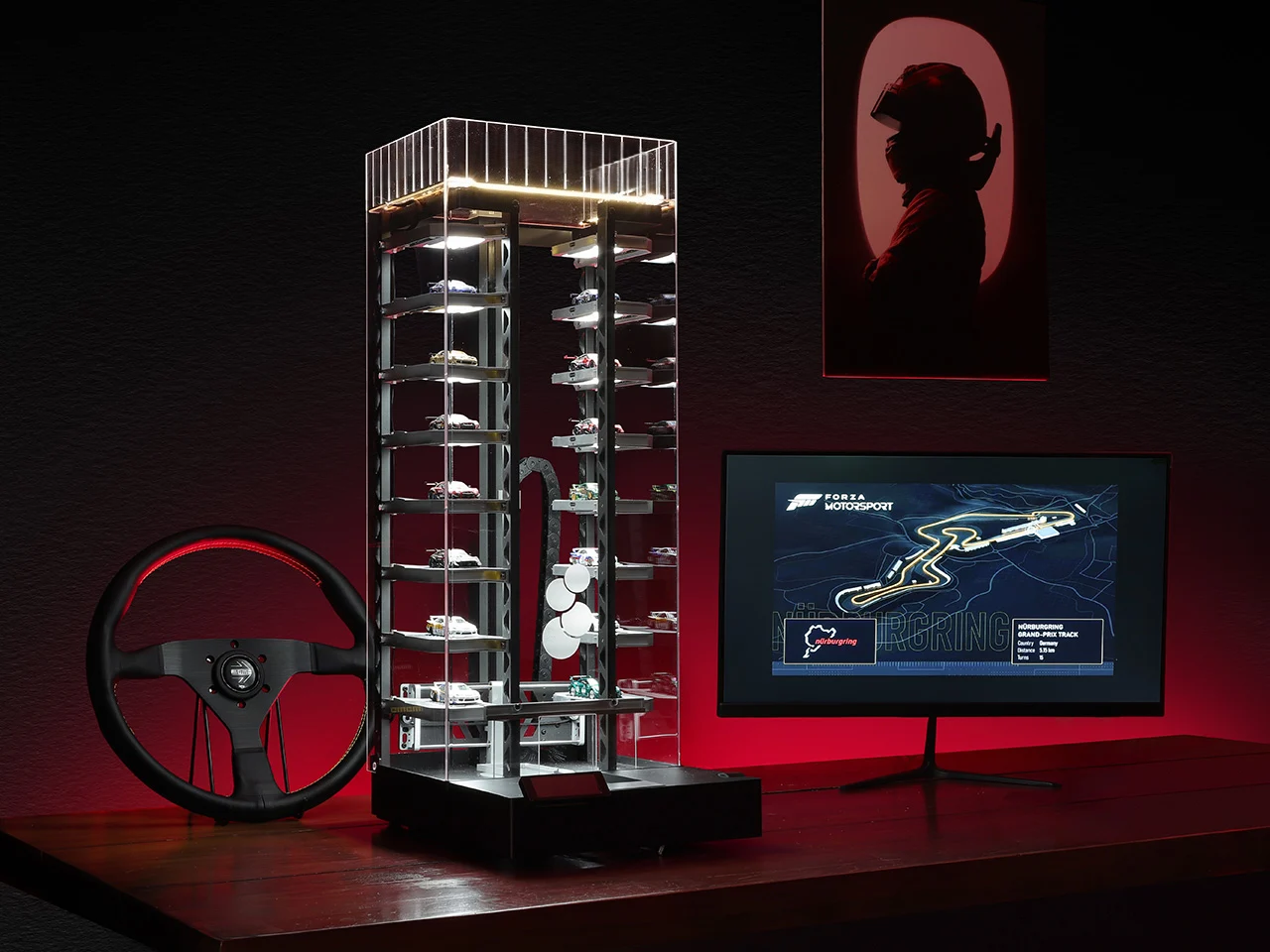 Smart Display Tower for 1:64 Die-Cast Cars | Give Every Car Its Own Premium Spot