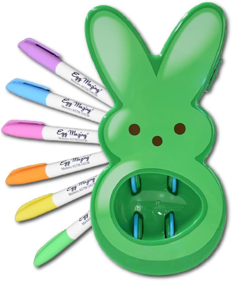 🐰 Egg Decorating Spinner Kit-Fun & Creative DIY Egg Art for Kids and Families