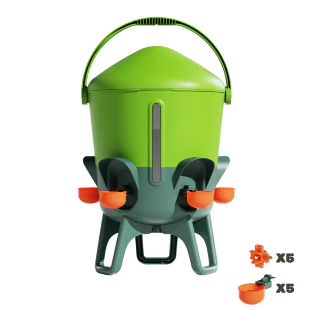 Intelligent Chicken Feeding & Watering System All-Season Hydration & Hassle-Free Feeding for Healthier, Happier Chickens