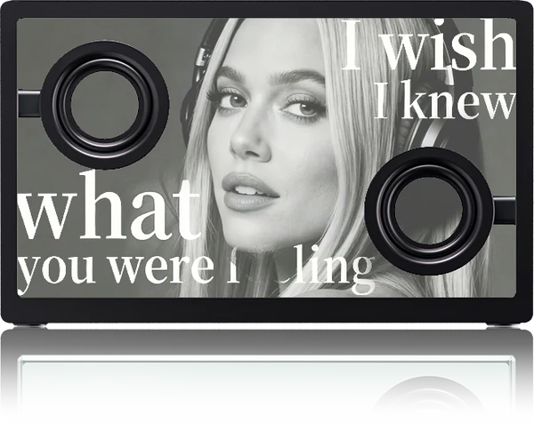 AI Dynamic Lyric Bluetooth Speaker with Visual Display