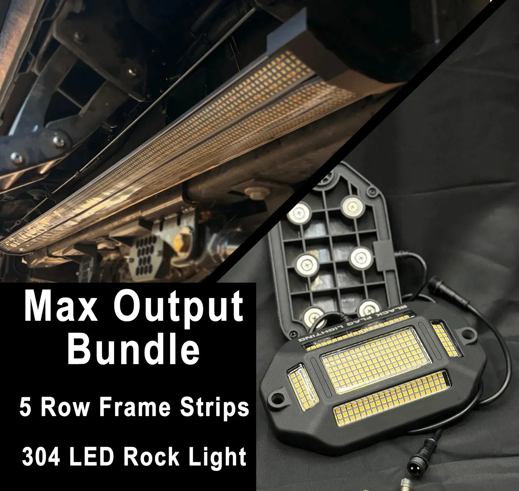 Magnetic LED Underglow Light Kit——Multi-Angle Vehicle Underglow Lighting System