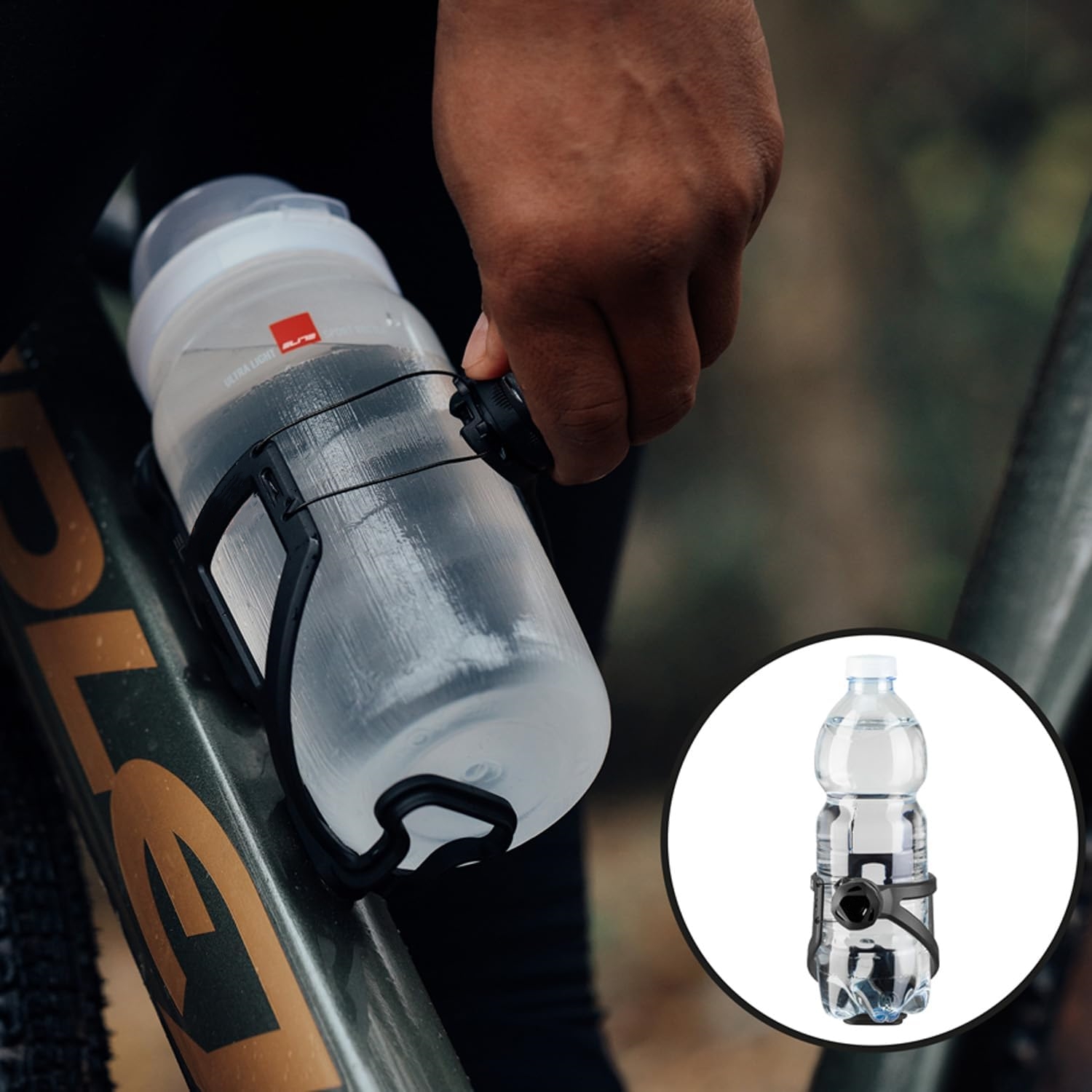 Adjustable Bike Bottle Cage for Bikepacking & MTB