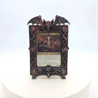Fantasy-Themed Deck Box & Card Display Frame