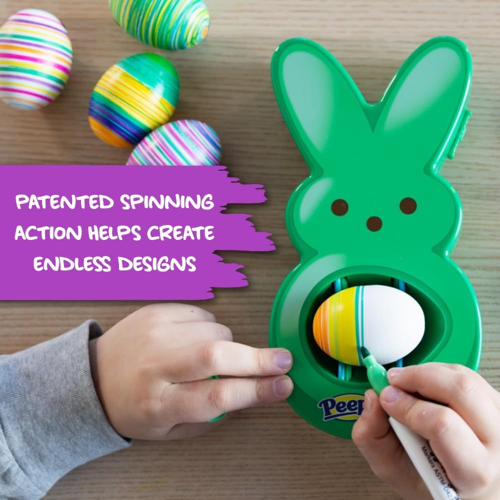 🐰 Egg Decorating Spinner Kit-Fun & Creative DIY Egg Art for Kids and Families